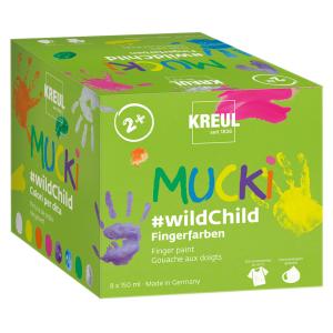Fingerfarbe 'MUCKI', Premium-Set #wildChild KREUL 2305 (4000798125844)