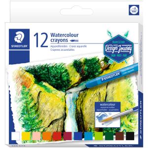 STAEDTLER Aquarellkreiden 24 Stück Kartonetui