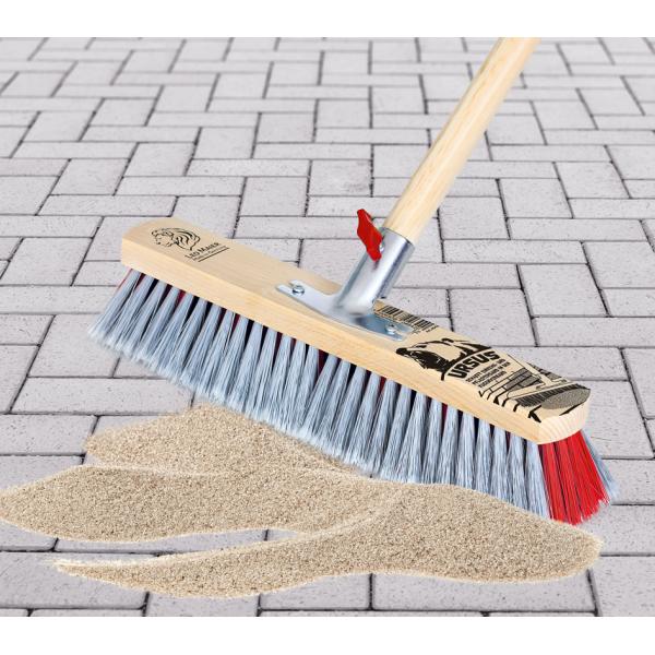 Besen 'Ursus', mit Holzstiel, Breite: 400 mm LEO MAIER 4642 (4006938046420)