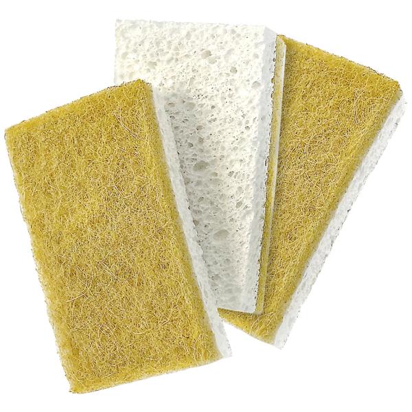 Reinigungsschwamm 'GoGreen', 3er Pack Peggy Perfect 30269 (4006938302694)