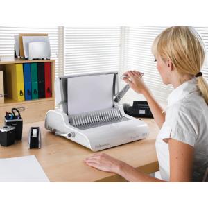Plastikbindegerät Pulsar +300, weiß/ silber Fellowes 5627601 (0043859651245)