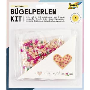 Bügelperlen Starter Set LOVE - Herz folia 73203 (4001868099737)