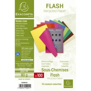 Aktendeckel FLASH 80, DIN A4, Karton, sortiert EXACOMPTA 150001E (3288581500011)