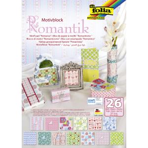 Motivblock 'Romantik', 240 x 350 mm, 26 Blatt folia 46949 (4001868040081)