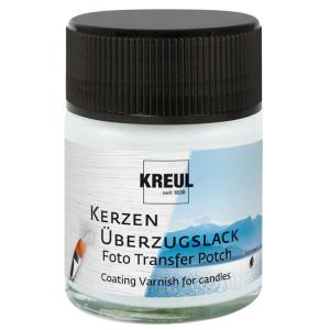 Foto Transfer POTCH Überzugslack für Kerzen, 50 ml KREUL 49971 (4000798499716)