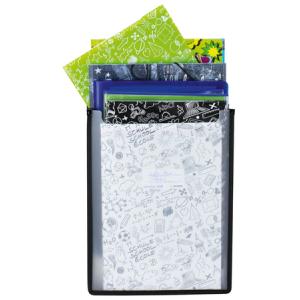 Heftbox 'Flexi', aus PP, A4, transluzent-dunkelblau HERMA 19481 (4008705194815)