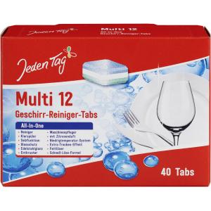 Spülmaschinentabs Multi 12, 40 Tabs a 20 g, Karton Jeden Tag 4306188024354 (4306188024354)