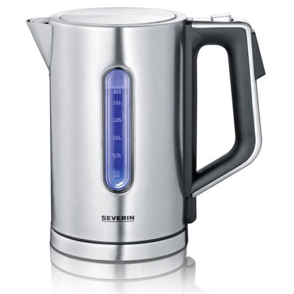 Severin Wasserkocher Wk 3418 Silber 1,7 L Max. 3.000 Watt 3418-000 (4008146035098)