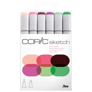 Marker sketch, 6er Set 'Floral Favorite 1' COPIC 21075668 (4511338052761)