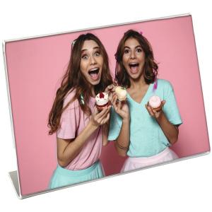 Porträtrahmen, aus Acryl, Querformat, 13 x 18 cm hama 63176 (4007249631763)