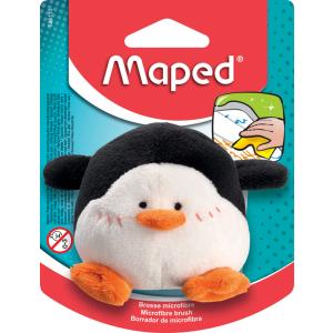 Plüschtier-Tafelschwamm 'Pinguin', schwarz/ weiß Maped 586110 (3154145861105)