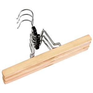 Hosenklemmbügel, aus Holz, natur lackiert Peggy Perfect 90213 (4006938902139)