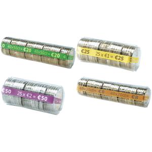 Münzhülsen THE CONTAINER, für 40 x 0, 10 EUR RESKAL FA62268 (3760250620034)