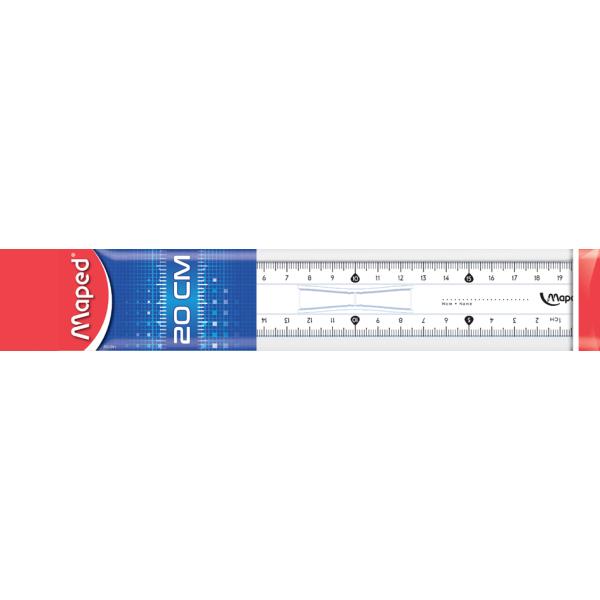 Flachlineal Start 146, 400 mm, aus Kunststoff Maped 146114 (3154141461149)
