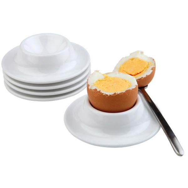 Eierbecher EGGY, aus Melamin, weiß, 4er Set APS 83848 (4004133838482)