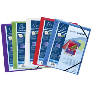 Eckspannermappe Kreacover, DIN A4, PP EXACOMPTA 55189E (3130630551898)
