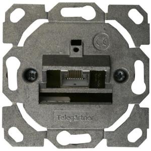 Telegärtner AMJ45 Anschlussdose Kat.6A (tief), ohne ZP, 1 100022960 (4018359363062)