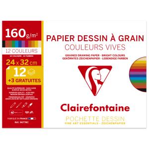 Künstlerpapier 'a Grain', Aktionspack Clairefontaine 96778C (3329680967784)