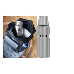 Isolierflasche STAINLESS KING, 0, 47 Liter, rot THERMOS 4003.248.047 (5010576903877)