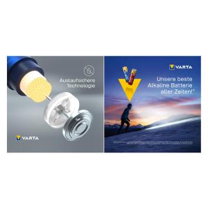 12 Varta Batterien Longlife Power Cube Micro Aaa 1,5 V 4903121132 (4008496129850)