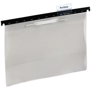 Hängehefter, DIN A4, grau, 60 mm Vollsichtreiter DURABLE 2602-10 (4005546225616)