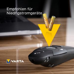 Alkaline Batterie Longlife, Micro AAA, 12er VARTA 04103301132 (4008496129911)