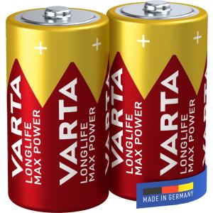 Alkaline Batterie Longlife Max Power, Baby (C/ LR14) VARTA 04714101422 (4008496122639)