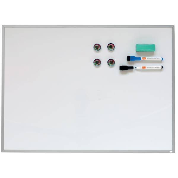 Weißwandtafel mit Aluminium-Rahmen, (B)585 x (H)430 mm nobo 1903777 (5028252344340)