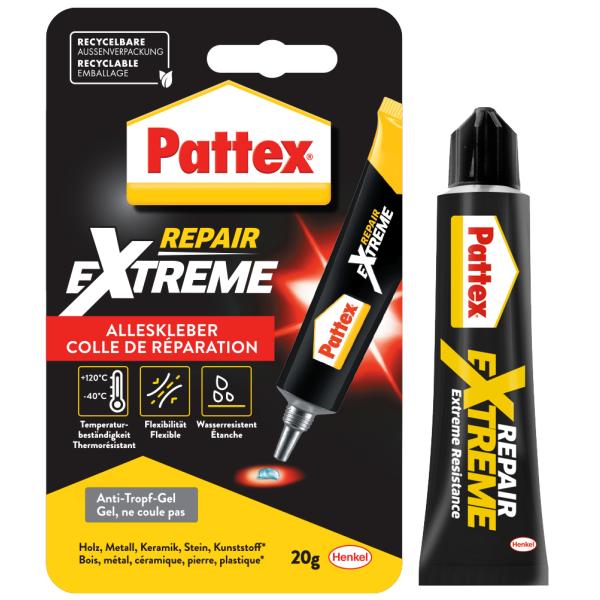 Alleskleber 100% Repair Extreme, 20 g Tube Pattex PRXG2 (4015000401951)