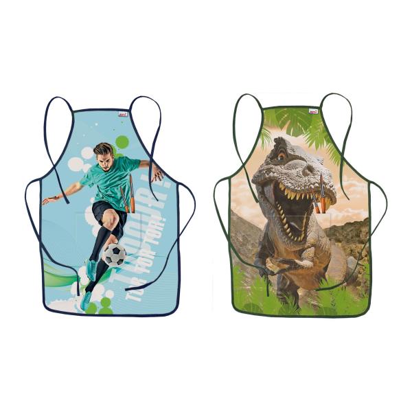 Roth Jungen Kinder Malschürze Fußball Blau Einheitsgröße 1 St. 89522 (4028279943459)