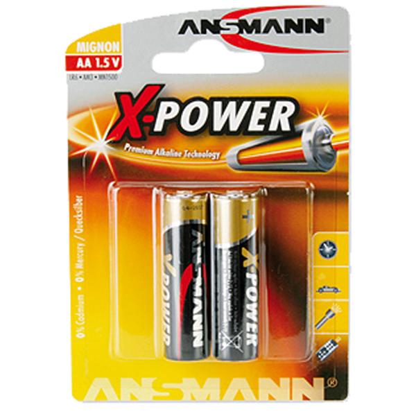 Alkaline Batterie 'X-Power', Mignon AA, 20er Display ANSMANN 5015731 (4013674004287)