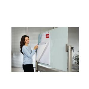 Mobile Glas-Magnettafel, (B)1.200 x (H)900 mm, weiß nobo 1903943 (5028252419598)