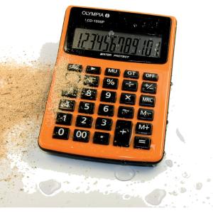 Tischrechner LCD 1000P, Solar-/ Batteriebetrieb OLYMPIA LCD1000P (4030152046850)