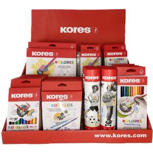 Thekendisplay Collage-Serie I, Karton-Display Kores DP-40031 (4045257400315)