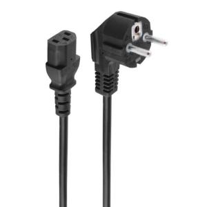 BASIC-S Schutzkontakt Stromkabel, 3, 0 m, schwarz shiverpeaks BS6006-3 (4017538031082)