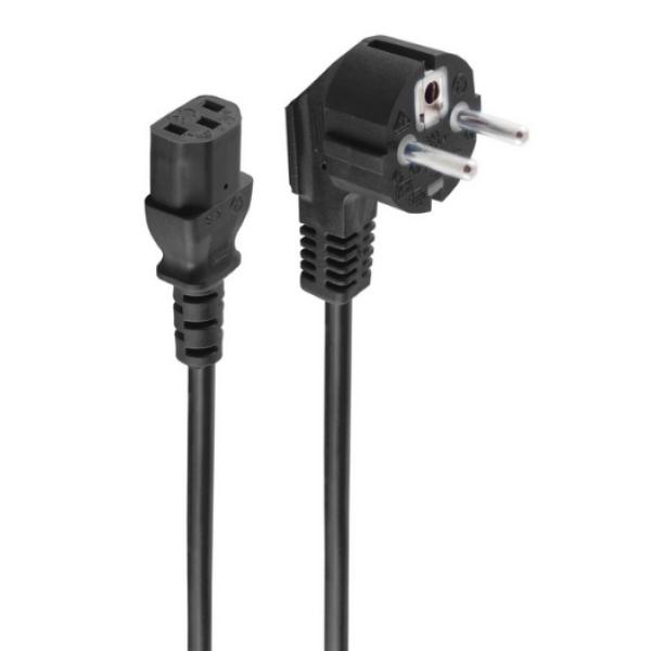 BASIC-S Schutzkontakt Stromkabel, 3, 0 m, schwarz shiverpeaks BS6006-3 (4017538031082)