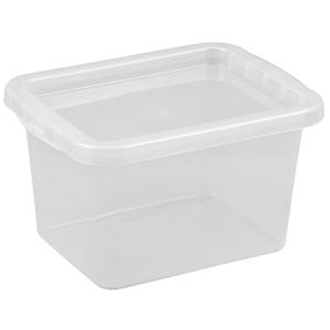 Aufbewahrungsbox BASIC BOX, 15 Liter plast team 22950800 (5706773229512)
