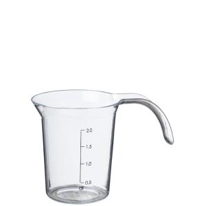 Messbecher 'Palermo', 0, 2 Liter, transparent plast team 39050800 (5707672732462)