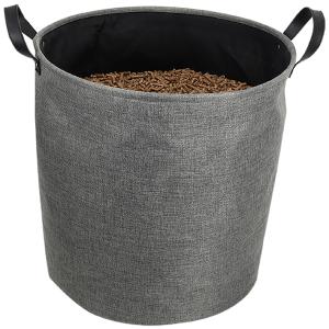 Pellet-Tasche aus Filz, 60 Liter, dunkelgrau EDA 010488 G/NO (3086960265335)