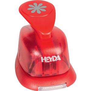 Motivstanzer Stern, klein, Farbe: rot HEYDA 203687423 (4005329874239)