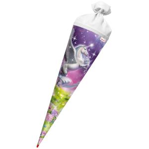 Schultüte 'Magic Pegasus', rund, 700 mm, mit Effekt ROTH 677454 (4028279703954)