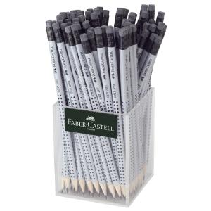 FABER-CASTELL Bleistift GRIP 2001 mit Radierer, im Köcher Faber-Castell 117223 (4005401172239)