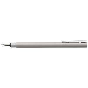 FABER-CASTELL Füllhalter NEO Slim Edelstahl, matt, EF Faber-Castell 342102 (9555684630261)