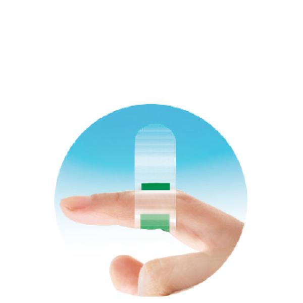 Pflaster-Strips 'Aloe Vera', transparent, 10er Pack HARO 10078 (4062191100781)