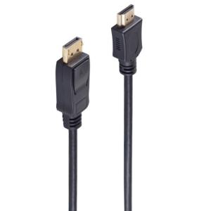 BASIC-S Displayport - HDMI Kabel, 5, 0 m shiverpeaks BS77495-2 (4017538120182)
