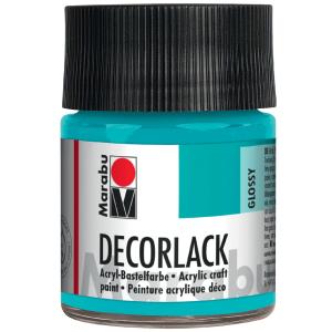 Acryllack 'Decorlack', metallic-silber, 50 ml, im Glas Marabu 11300005782 (4007751098238)