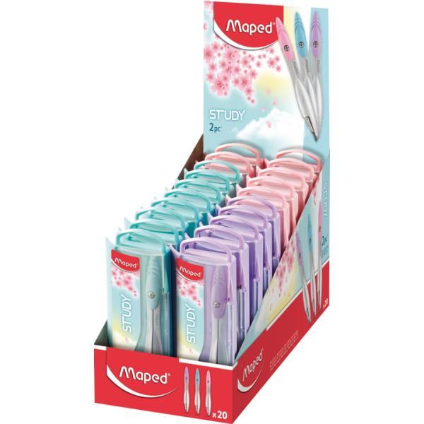 Zirkelkasten Study Collector, 20er Display Maped 194510 (3154141945106)