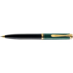 Drehkugelschreiber 'Souverän 800', schwarz/ grün Pelikan 996991 (4012700986245)