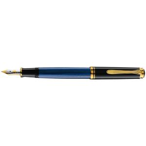 Füllhalter 'Souverän 600', schwarz/ blau, B Pelikan 995332 (4012700995339)