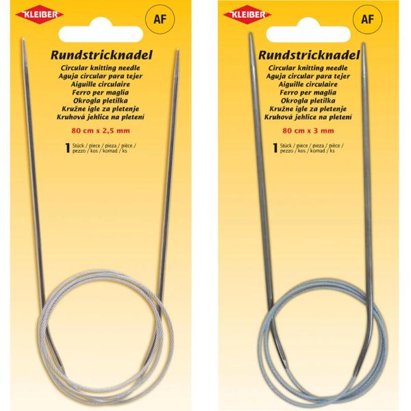 Rundstricknadel, 800 mm x 8, 0 mm KLEIBER 69960 (4009691699605)